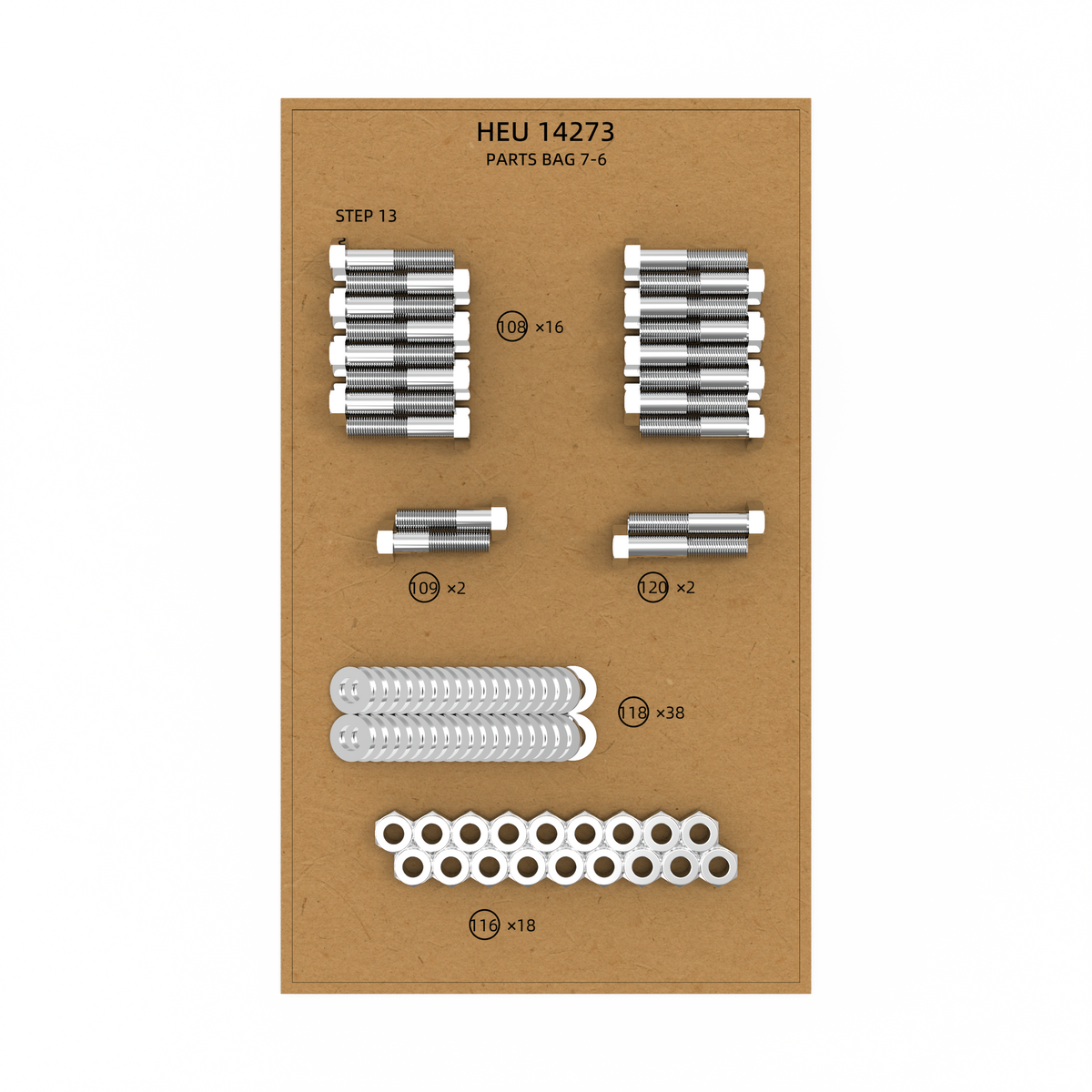 Kit de visserie 7-6