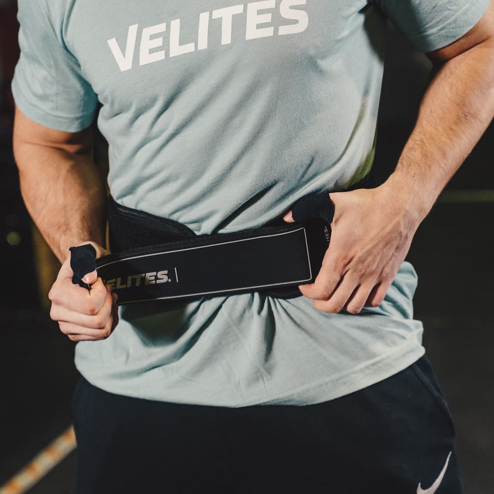 Ceinture Haltérophilie Noire Taille L