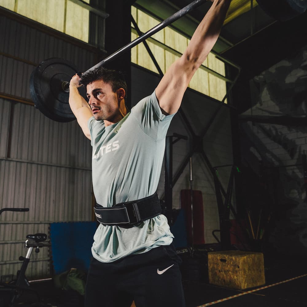 Ceinture Haltérophilie Noire Taille XL