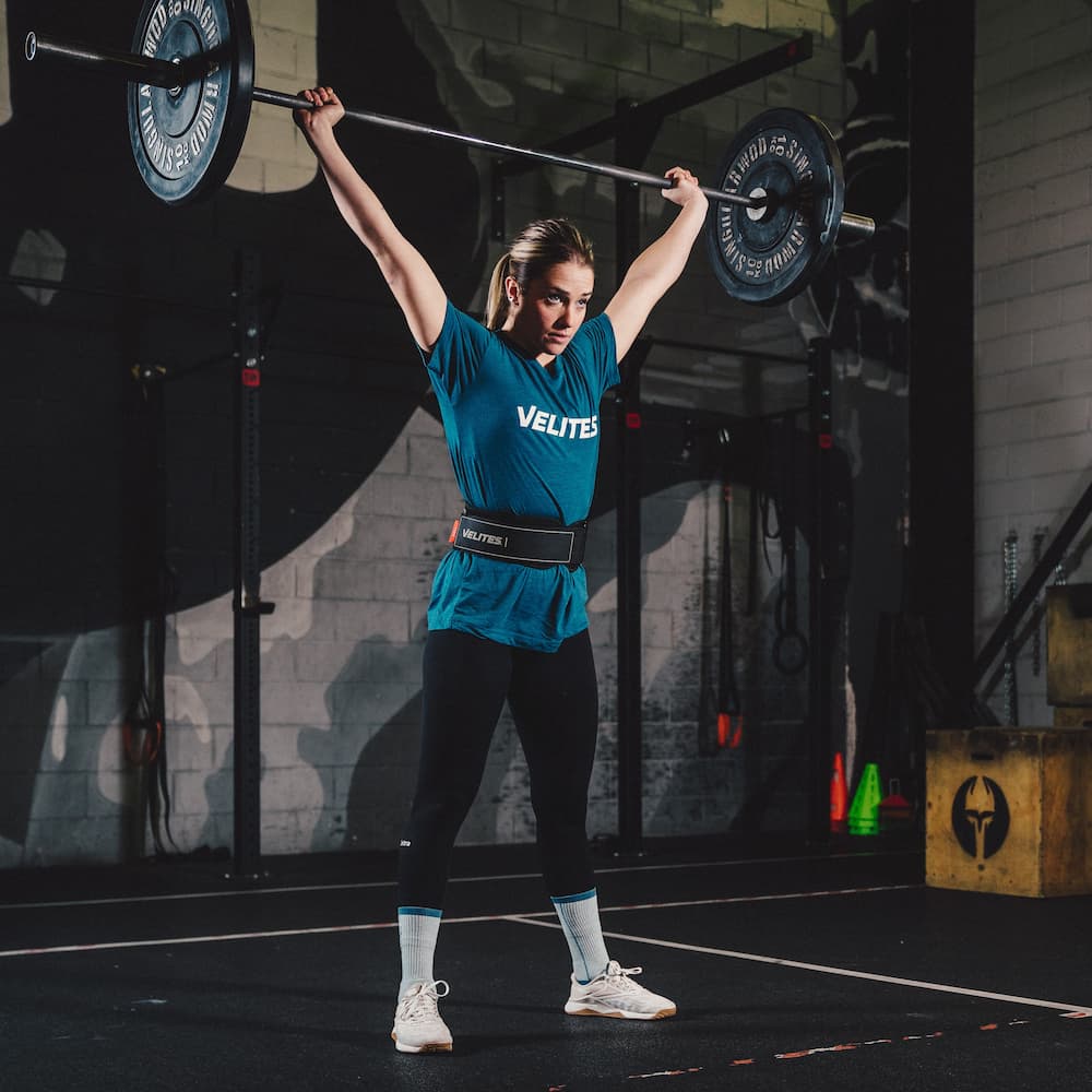 Ceinture Haltérophilie Noire Taille L