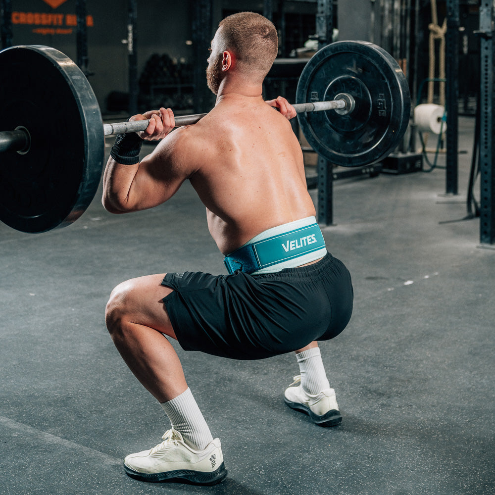 Ceinture Haltérophilie Bleue Taille M