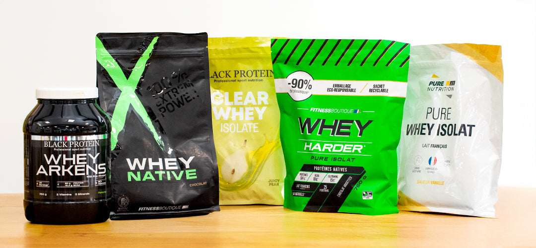 Meilleure Protéine whey 2026 : Comparatif et avis