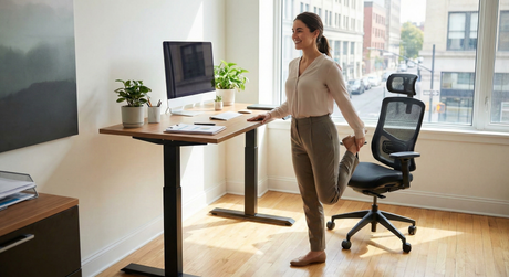 5 astuces pour bouger plus au bureau