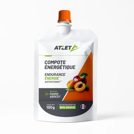 Pack de 18 Compotes Energétiques Pomme Abricot Bio