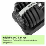 Haltère Réglable Bowflex SelectTech 52 DB 2 à 24 kg
