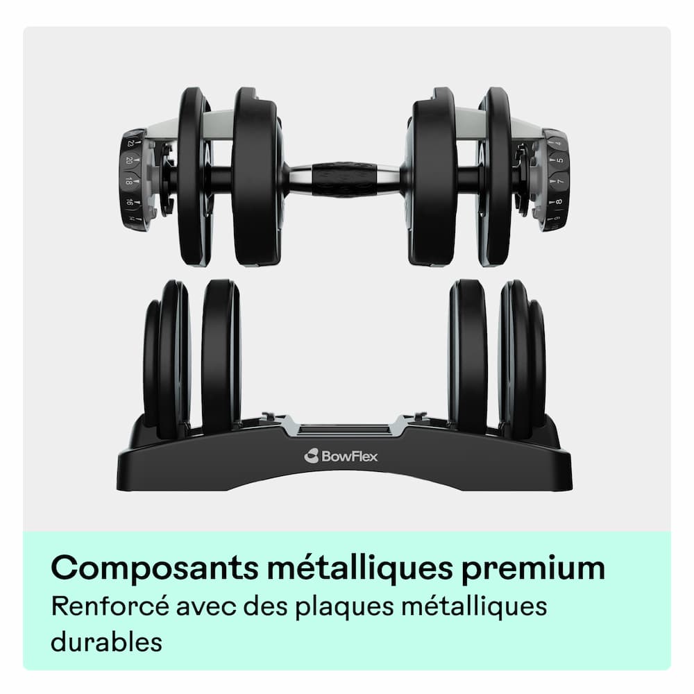 Haltère Réglable Bowflex SelectTech 52 DB 2 à 24 kg