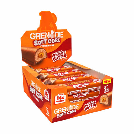 Soft core protein bar