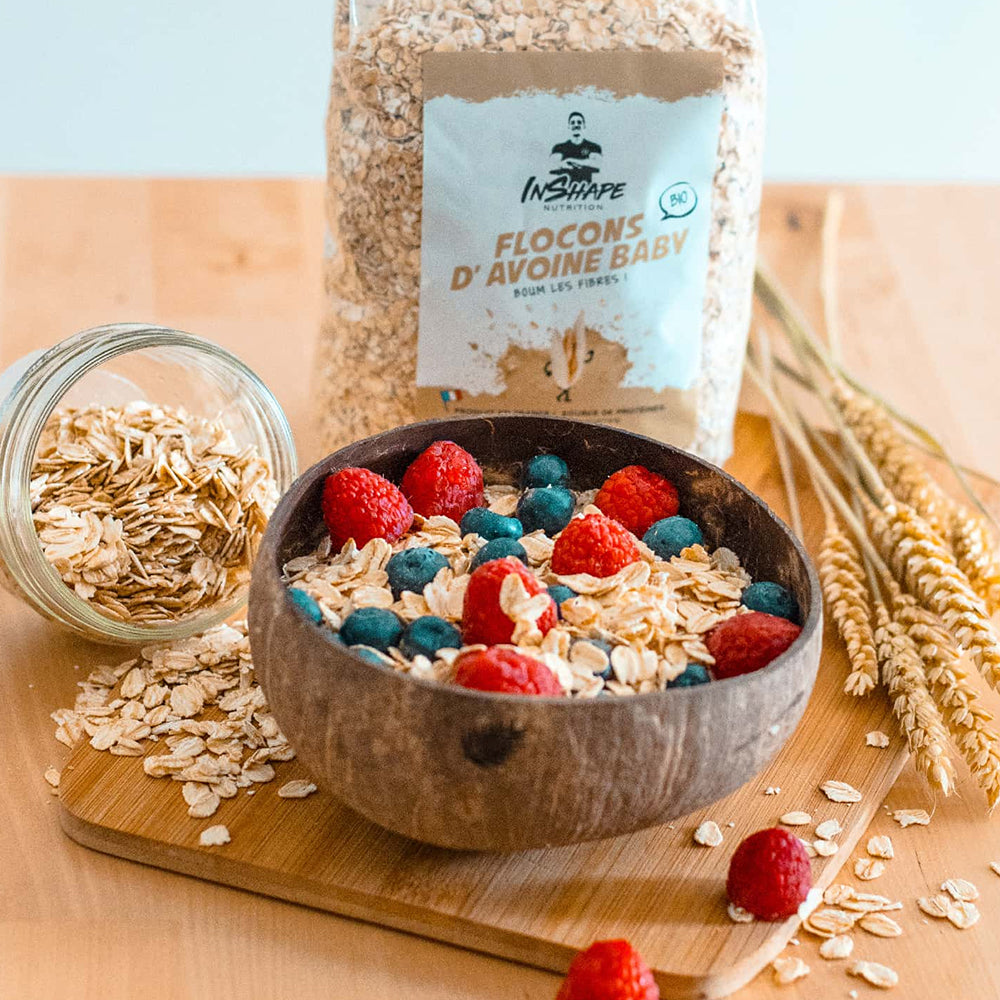 Flocons d'avoine baby biologiques