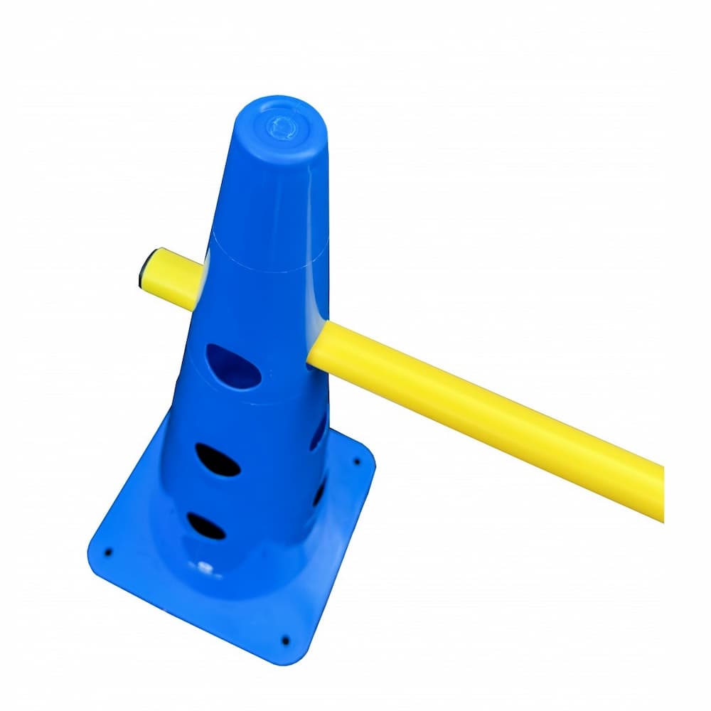 Set 2 cônes multifonction + Barre SVELTUS - FitnessBoutique