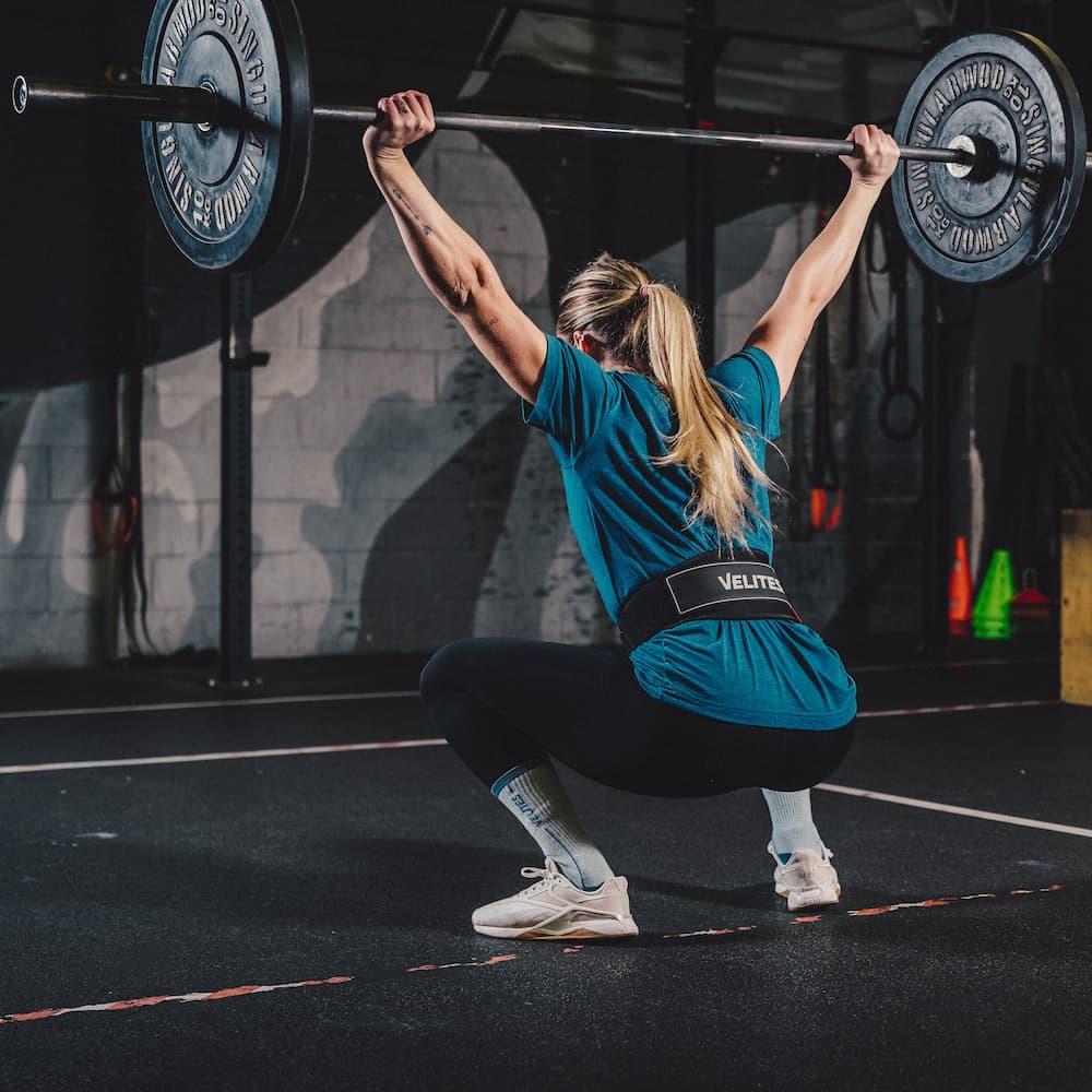 Ceinture Haltérophilie Noire Taille M